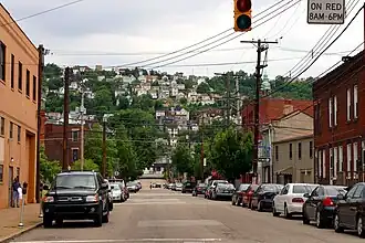 South Side Slopes from E. Carson Street in South Side Flats