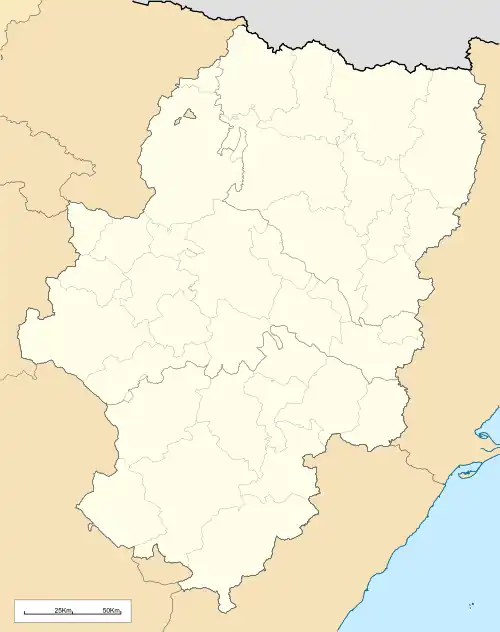 Daroca is located in Aragon