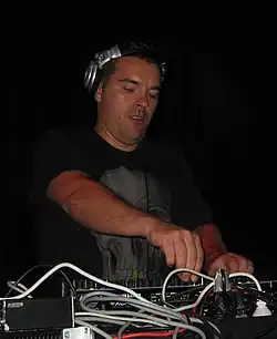 Speedy J Performing in 2006