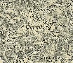 Mali Lug (as Lug ml.) in 1908