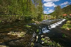 Svratka River in Koroužné
