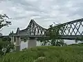 Anghel Saligny Bridge over the main branch of the Danube