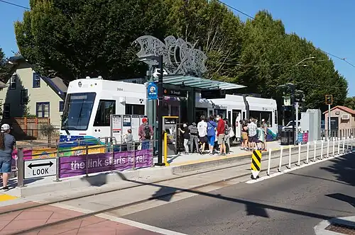 St. Joseph, a surface station on the T Line