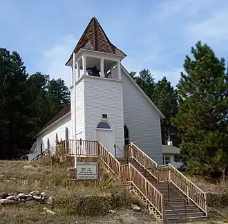 St. Mark United Presbyterian Church, Elbert, Colorado.