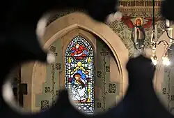 St Matthew by William Morris (reputedly a self portrait)