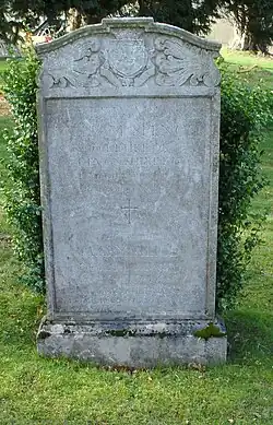 Grave of the 10th Duke (d. 1950)