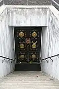 Stairs to Kalakaua Crypt