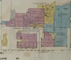 Standard Brewing, Lake Avenue (1950)