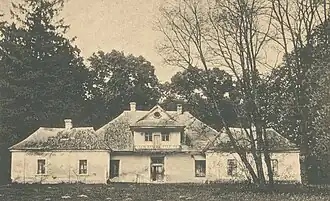 Old manor house, 1915