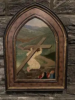Jesus falls for the second time (Station VII)