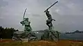 Statue of Musashi & Kojiro Battle