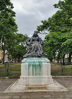The Statue of Queen Victoria