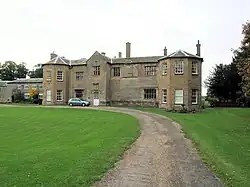 Staunton Hall and service wing