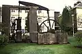 Beam engine in the grounds of University of Glamorgan