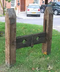 Stocks in Keevil, Wiltshire.