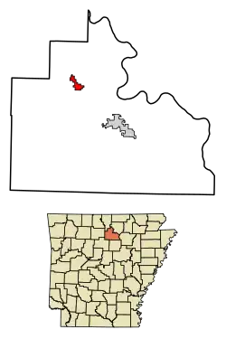 Location of Fifty-Six in Stone County, Arkansas
