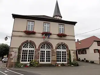 The town hall in Stotzheim