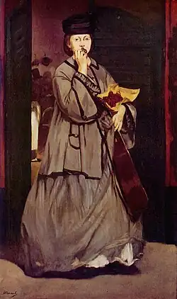 The Street Singer by Édouard Manet (1862) Museum of Fine Arts, Boston