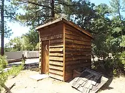 The School's outhouse