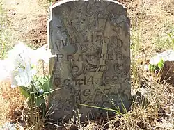 Grave of William D. Prather,