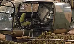 South African Aérospatiale SA-3160 Alouette III with flexible dorsal MG 151/20