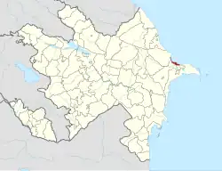 Location of Sumgait