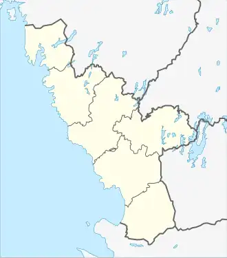 Falkenberg is located in Halland