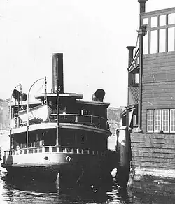 At Circular Quay circa 1930