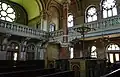 Interior of the synagogue