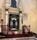 Torah ark of the synagogue