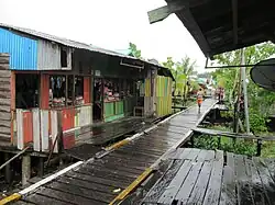 A shop in Syuru village, Agats