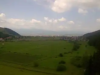 View from the reservoir