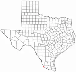 Location of Falcon Heights, Texas