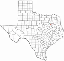 Location of Star Harbor, Texas