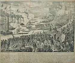 Another Russian engraving of the same incident
