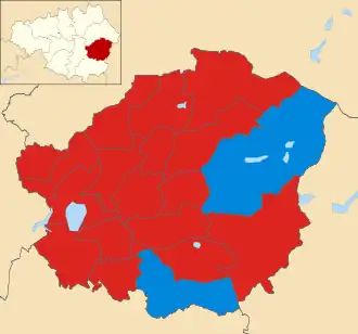 2016 results map