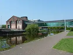 Tank House, beside canal at Crown Glass Works