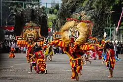 Reog Ponorogo performing art[16] (2024)