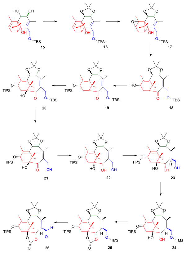 Wender Taxol Scheme 2