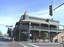 Different view of the Laird and Dines Building .