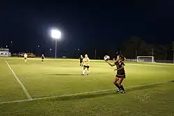 Women's soccer match
