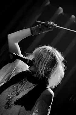 The Golden Filter performing on The Presets' tour at The Mod Club in Toronto, April 6, 2009