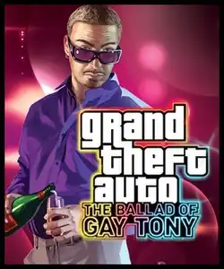 Cover art featuring Tony Prince pouring champagne into goblet in front of a background of pink lights