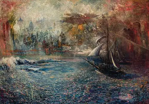 City of Dreams (auction title), by 1909.