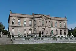 The Elms, viewed from its great lawn.