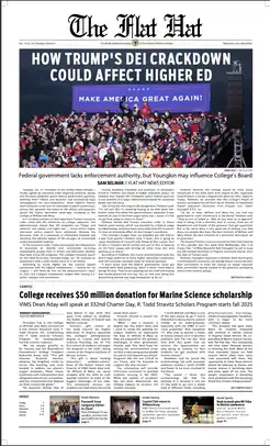 alt=The Flat Hat Front Page January 23, 2025