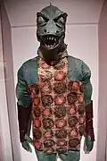 Picture of the Gorn costume from the original Star Trek series, taken in 2019