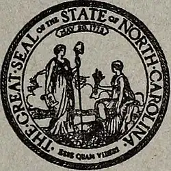 Depiction of the seal from 1918