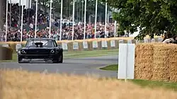 Ken Block's Mustang Hoonigan, known as "Hoonicorn", at the Goodwood Festival of Speed 2015