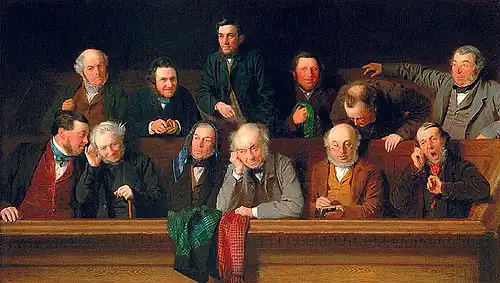Image 4Painting of a jury deliberating